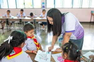 ค่ายอาสา โรงเรียนโป่งกระทิงบน-296